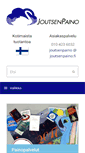 Mobile Screenshot of joutsenpaino.fi